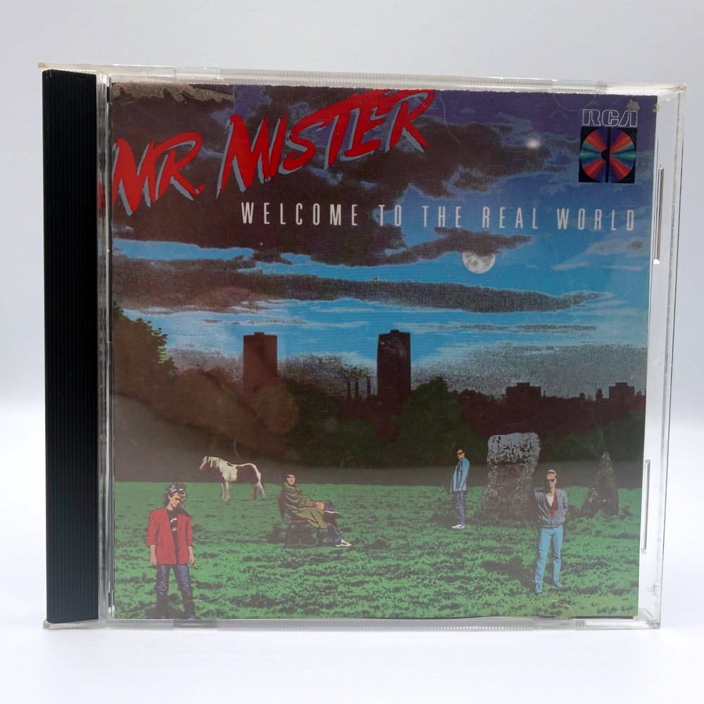 Mr Mister Welcome to the Real World CD 1985 RCA Pop Rock Kyrie Broken Wings